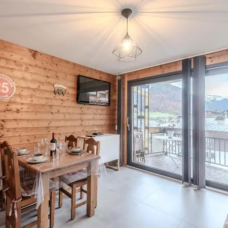 Lumineux 2* A Morzine, Proche Pistes, Balcon Sud-est, Parking Prive, 2-4 Pers. - Fr-1-754-57 Appartement