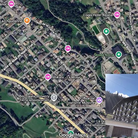 A Morzine, Proche Pistes, Parking Morzine